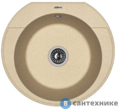 картинка Кухонная мойка FLORENTINA Эльба, бежевый FG (20.145.C0555.104)