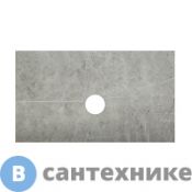 Столешница из керамогранита без отверстия под смеситель BelBagno 800x460 KEP-80-MGL-W0 Marmo Grigio Lucido