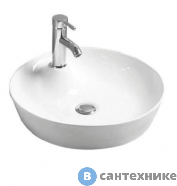 картинка Раковина Art & MAX AM170-T керамическая накладная