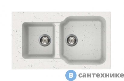 картинка Кухонная мойка OMOIKIRI Maru 86-2-EV эверест (4993290)