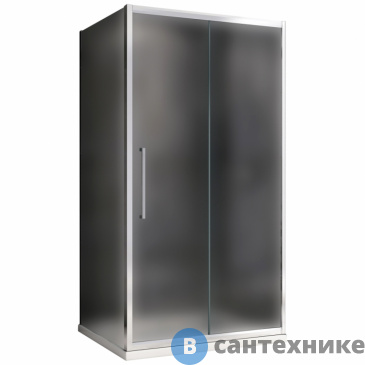 картинка Душевой уголок ABBER Schwarzer Diamant AG30110MH-S75M 110*75*195, без поддона