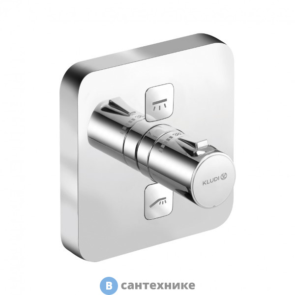 Смеситель Kludi PUSH 389110538 для душа, хром, без внутренней части