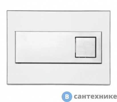 картинка Клавиша смыва Pestan DIAMOND белая (40006365)