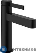 Смеситель Hansgrohe 76023670 Finoris для раковины, чёрный матовый