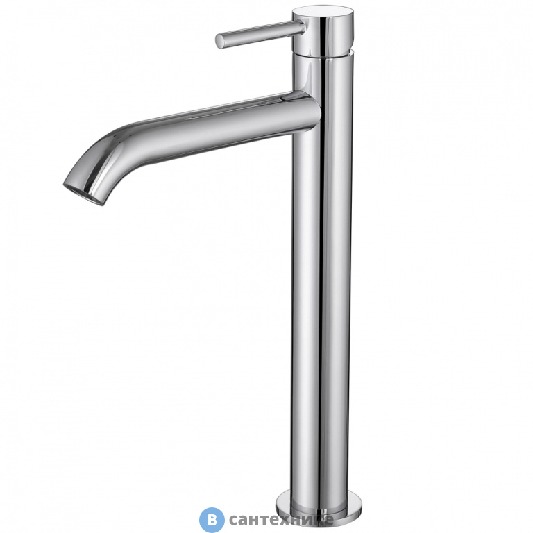 Смеситель ABBER Wasser Kreis AF8111 для накладной раковины, хром