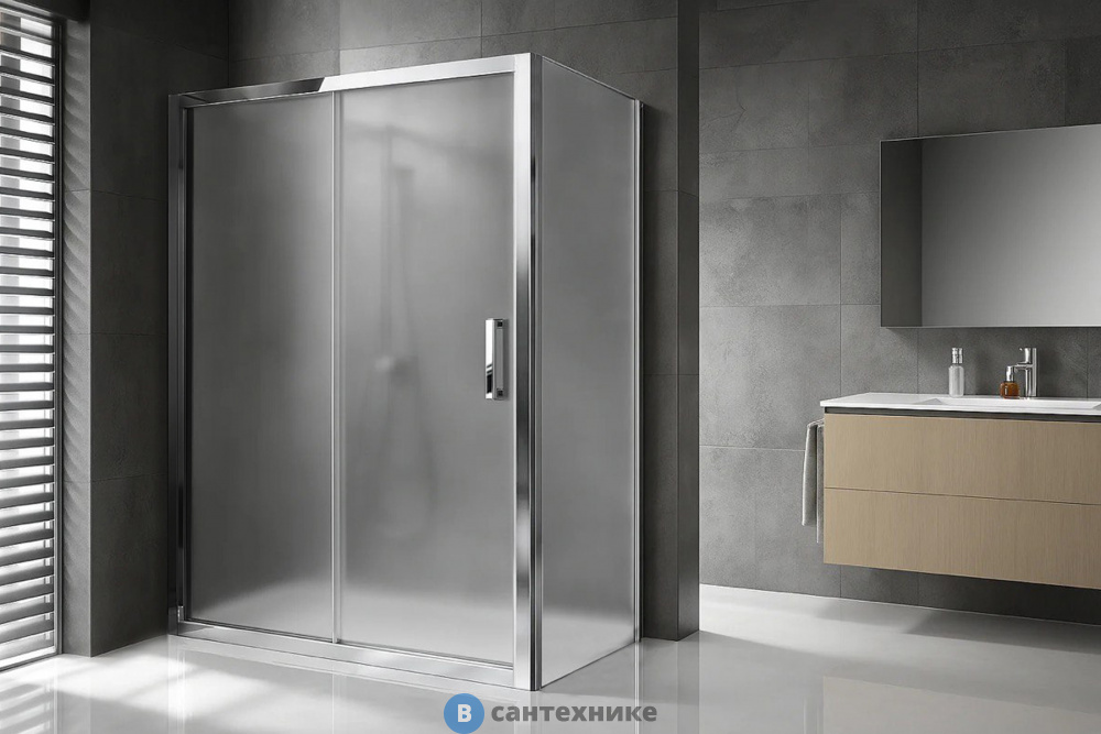 Душевой уголок Royal Bath ACCORD RB 7110HPS-C-CH 110x70x200 (матовое) (RB7110HPS-C-CH)