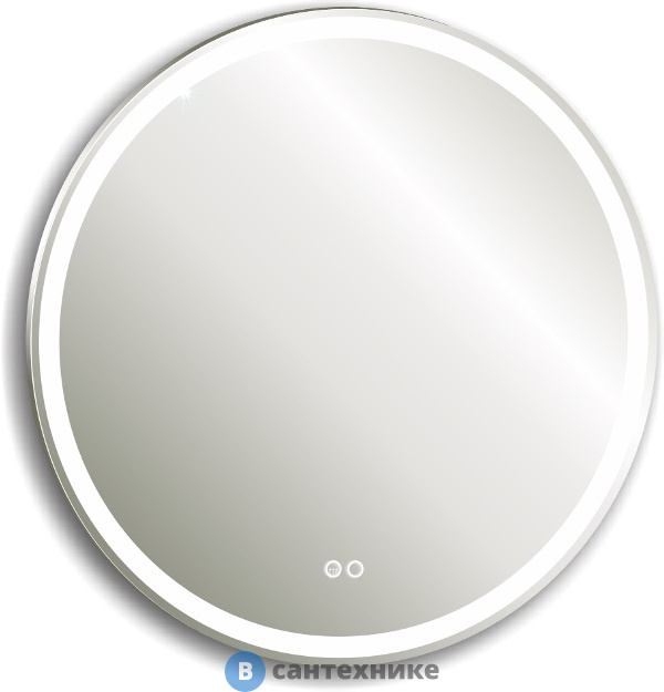 Зеркало AZARIO Перла d1000 -2 сенсор выкл+подогрев (LED-00002496)