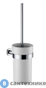 картинка Ёрш AZARIO FORNY подвесной с керамической колбой, хром (AZ-88313)