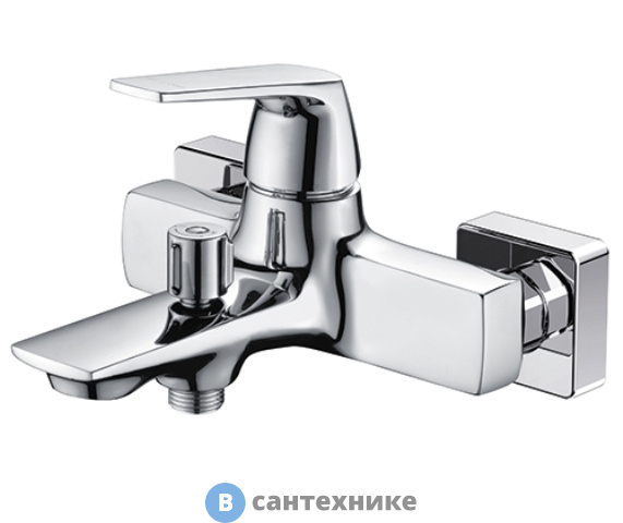 Смеситель WasserKRAFT Neime 1901 для ванны с коротким изливом