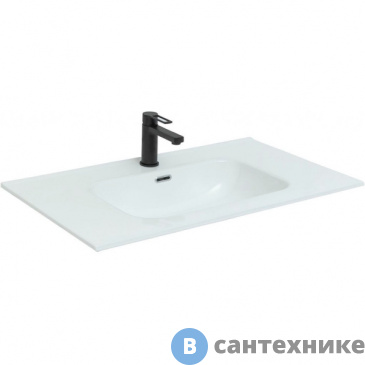 картинка Раковина-столешница Aquanet Flat 90 (284029)