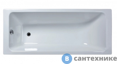 картинка Ванна чугунная Универсал Оптима 180x80 с ножками