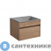 картинка Тумба под раковину Vincea Chiara 600 подвесная, 1 выкатной ящик soft-close, N.Oak (VMC-2C600NO)