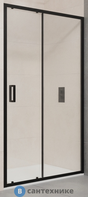 Душевая дверь RGW PA-016B чёрный/Прозрачное/6 мм 130*195 (350801613-14)