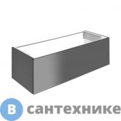 Тумба под раковину Keuco PLAN 32981110000, 1 ящик, 1200х400х490 мм, к/ф: антрацит (лак матовый/стекло)