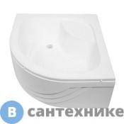 Душевой поддон Sean 514-80 полукруг выс. 80х80х45, без сифона (S-514-80)