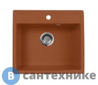 Кухонная мойка АкваГранитЭкс М-56 (терракот)