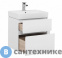 картинка Тумба под раковину Aquanet Бруклин 60 белый глянец (203958)