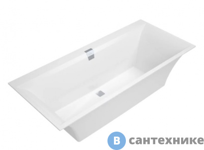 картинка Ванна Villeroy & Boch Squaro Squaro Edge 12 170х75 квариловая (UBQ170SQE2DV-01)