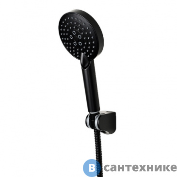 картинка Душевой набор Orange LM53b чёрный