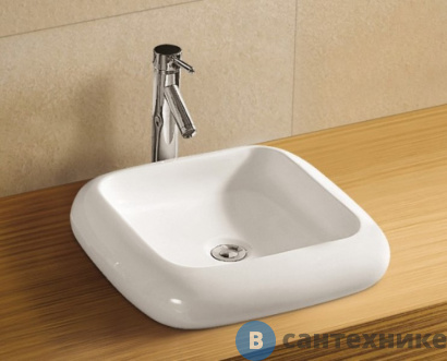 картинка Раковина WELTWASSER ELBACH 3061 подвесная (450х460х110)