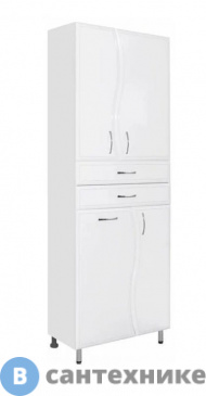 картинка Колонна Style line 700 (2ящ., корзина) 2000*700*340, Волна (4650134472684)