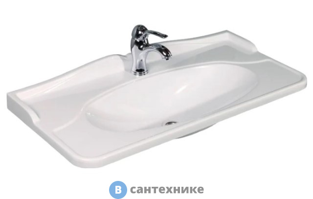 Раковина Акватон Венеция 750 белая (1A707031VN010)