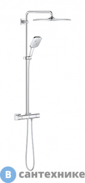 картинка Душевая стойка Grohe 26649000 Rainshower SmartActive 310 с термостатом