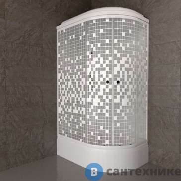 картинка Душевая кабина Тритон Коралл-Лайт 120*80 В левая (DK385)