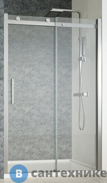 картинка Душевая дверь Band Hours Queen 150 (1500х1950)