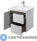 картинка Тумба с раковиной Акватон Рене 60 бел/гр.орех/Миранда 60 (1A2585K0NRC80)