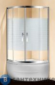 Душевой уголок Primo 202 белые полосы (900*900*2000)