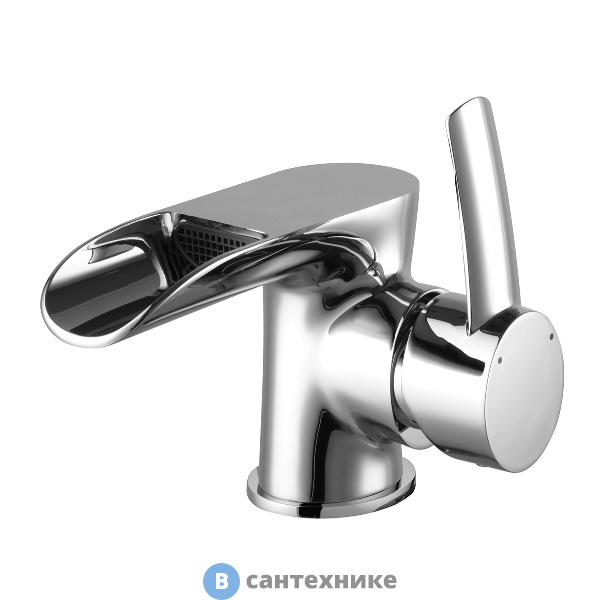 Смеситель Lemark ATLANTISS LM3246C для умывальника монолитный, каскадный, хром