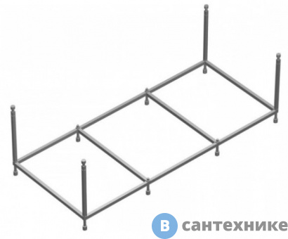 картинка Каркас AM.PM W80A-170-070W-R Like, для ванны A0 170х70 см