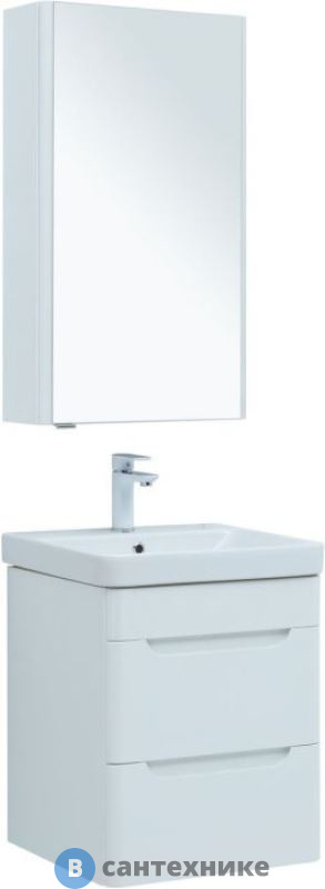 Комплект мебели Aquanet София 50 2 ящ. белый (274191)
