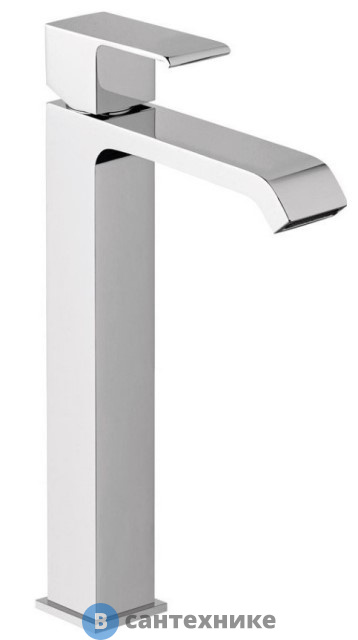 Смеситель Cezares PORTA-LC-01-W0 для накладных раковин, без донного клапана, хром