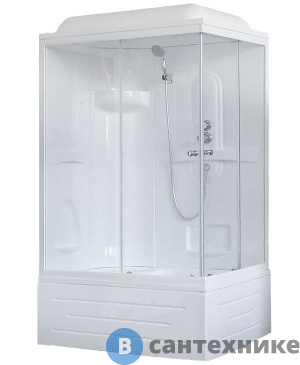 картинка Душевая кабина Royal Bath RB 8120BP1-T L 1200x800x2170 (прозрачное)