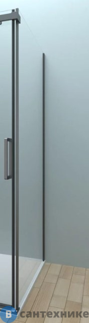 Боковая панель Veconi KP-06B KP06B-80-01-19C4 стекло прозрачное/6 мм