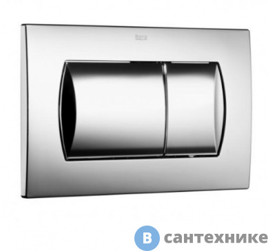картинка Кнопка смыва Roca Active Pl 62 B хром гл. (8901160B1)