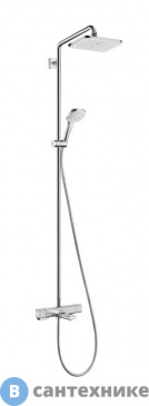 картинка Душевая стойка Hansgrohe 27687000 Croma E 280 1jet Showerpipe