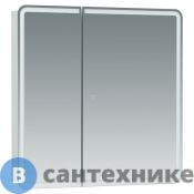 Зеркало-шкаф Aquanet Оптима 80 с LED подсветкой (311862)
