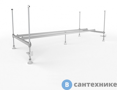 картинка Монтажный пакет Loranto (каркас) для акриловой ванны «CALGARY/MILTON» 1500*700 мм (CS00063075)