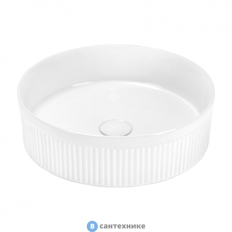 Раковина ABBER Bequem AC2114 накладная белая