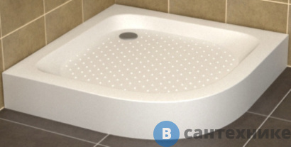 картинка Душевой поддон RGW LUX/TN-Р /полукруг 90*90 (FW5-5) (16180499-41), без сифона