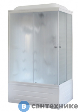 картинка Душевая кабина Royal Bath RB 8100BP2-M L 1000x800x2170 (матовое)