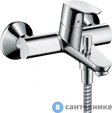 картинка Смеситель Hansgrohe 31940000 Focus для ванны
