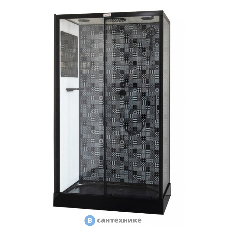 Кабина душевая ESBANO ESB-1280 CKR (n) 120х80х210
