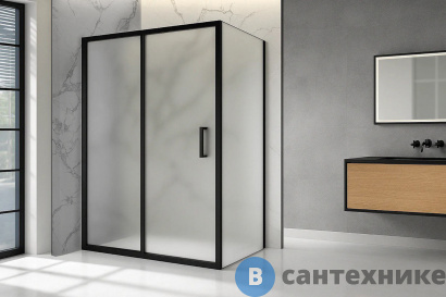 картинка Душевой уголок Royal Bath ACCORD RB 7110HPS-C-BL 110x70x200 (матовое) (RB7110HPS-C-BL)