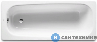 картинка Чугунная ванна Roca CONTINENTAL 21291100R (170х70), без ножек и сифона