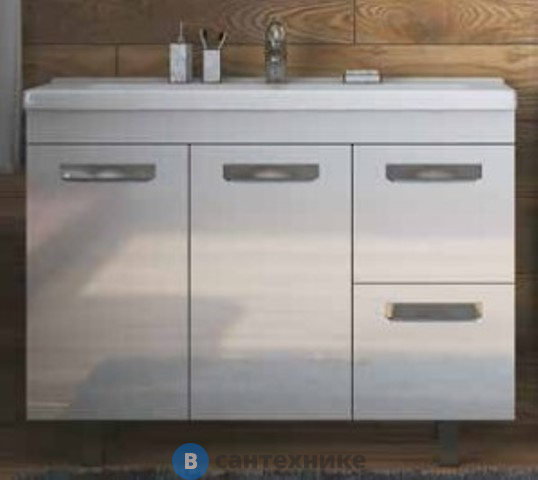 Тумба под раковину VIGO Plaza 800 (под ум Миранда) (tn.PLA.MIR.80.2D.2Y)