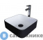 картинка Раковина Grossman GR-4042BW (385*385*140) чёрная, белая внутри